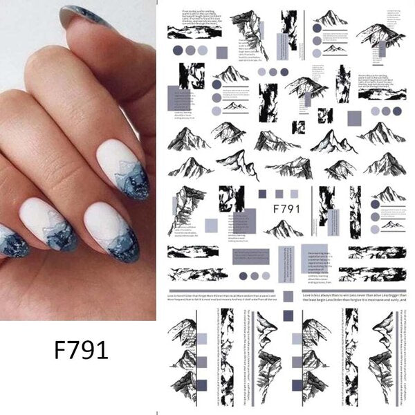Стикер F-791