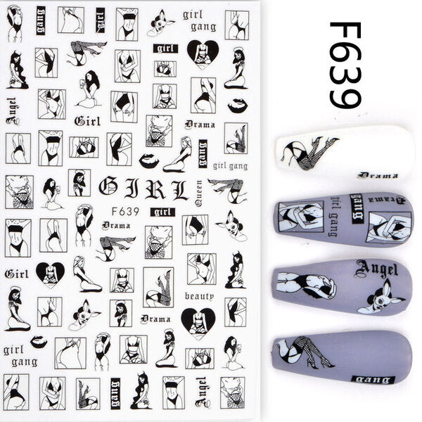 Стикер F-639
