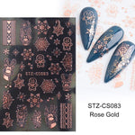 Стикер Роузголд STZ-GS083