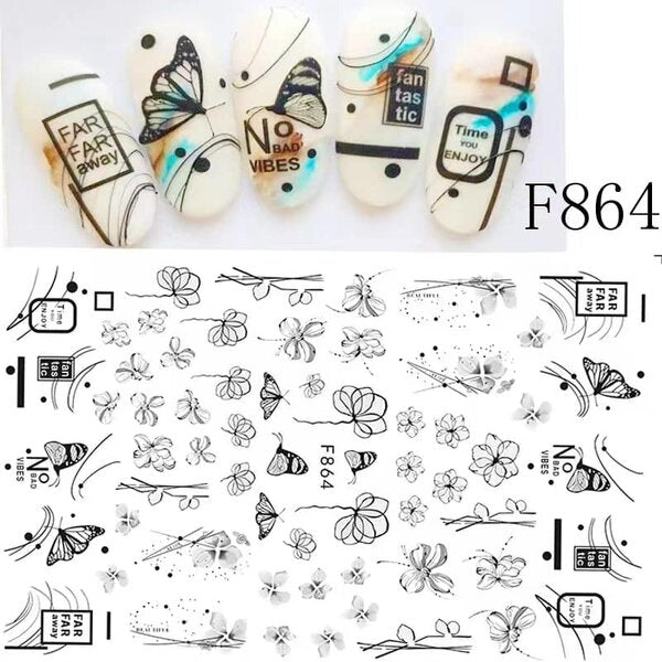 Стикер F-864