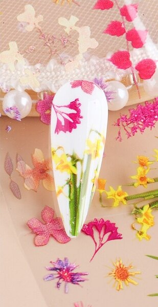 Фолио с  цветя нарциси 50cm.