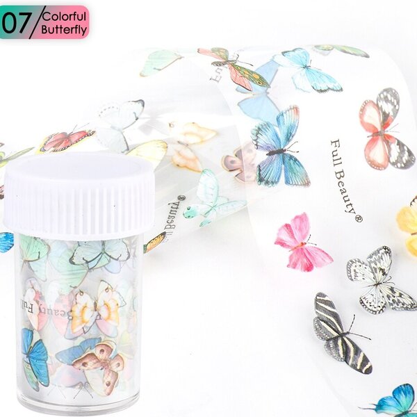 Фолио с шарени пеперуди 50cm.