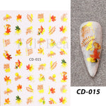 Стикер със златни орнаменти CD-015