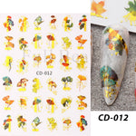 Стикер със златни орнаменти CD-012