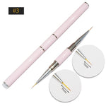 Двустранна четка за рисуване 7 и 9мм.