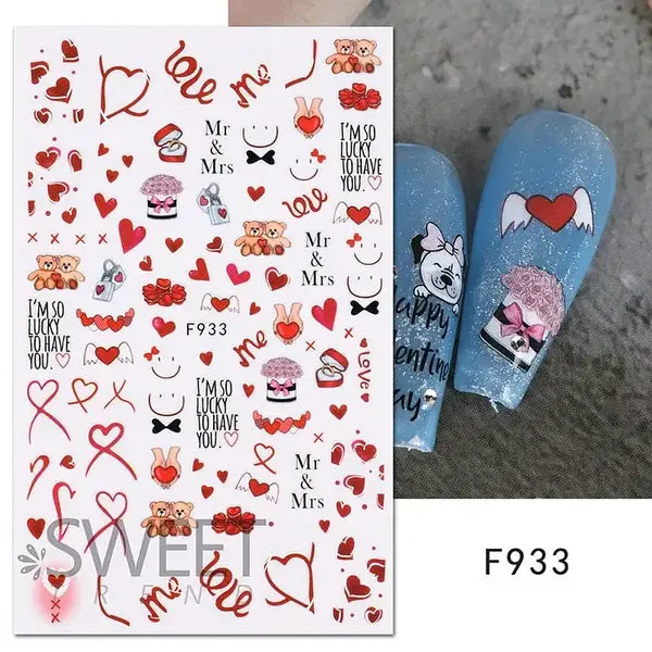Стикер F933
