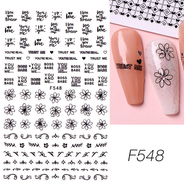 Стикер F-548