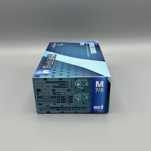 Нитрилни ръкавици Мента 100 бр.