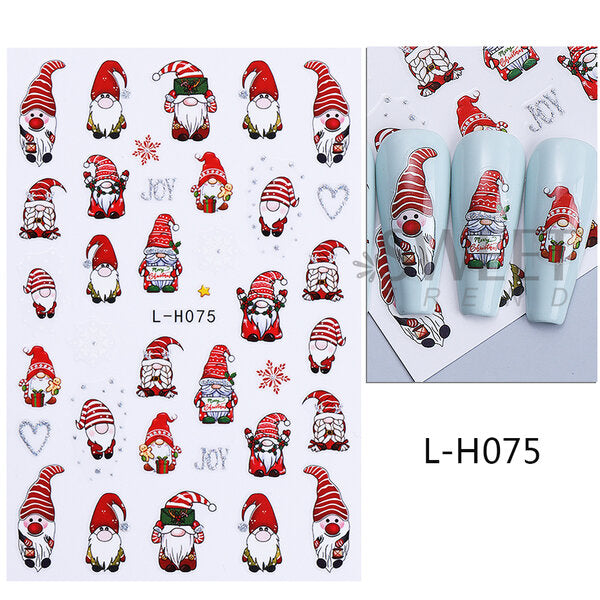 Стикер с брокат L-H075