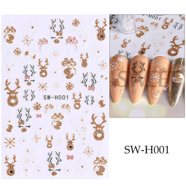 Стикер с брокат SWH-001