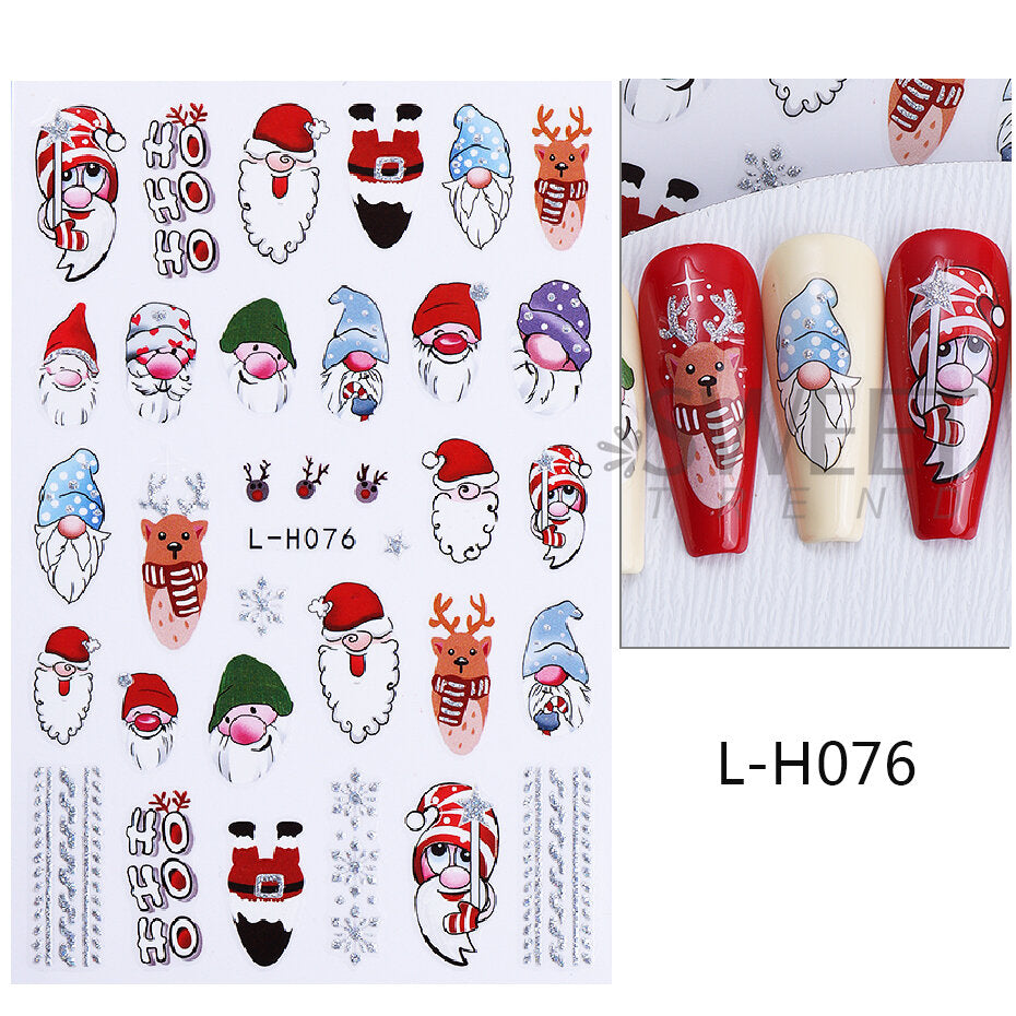 Стикер с брокат L-H076
