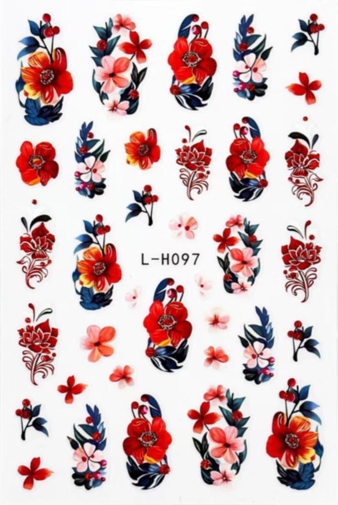 Стикер с брокат L-H097