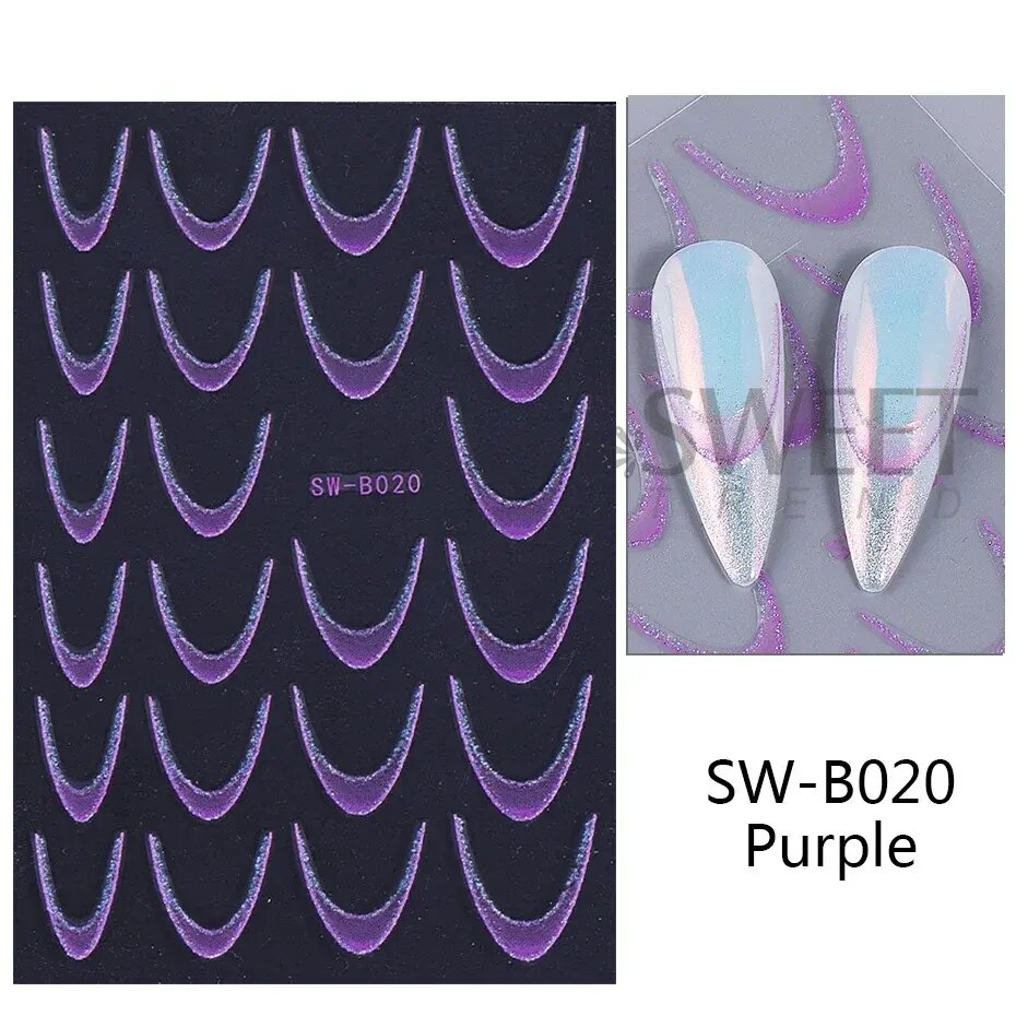 Стикер с брокат SW-B020