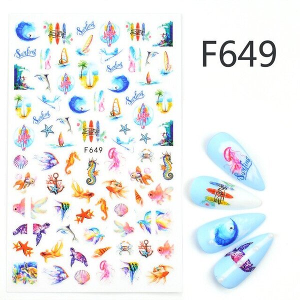Стикер F-649
