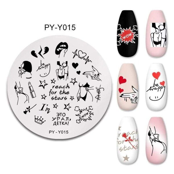 Метален шаблон PY-Y015